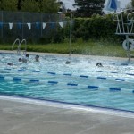 Senior swimming therapy